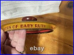 Antique CURTISS CHICOS SPANISH PEANUTS GLASS JAR 5 Cent Country Store Display