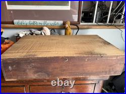 Antique Colburn's Mustard General Store Display Box Super Graphics