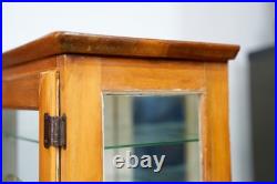 Antique Countertop Display Case Wood Glass shelf apothecary cabinet Vintage Antique Countertop Display Case Wood Glass shelf apothecary cabinet Vintage