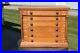 Antique-Country-Store-Vintage-c-1900-Clark-s-6-Drawer-Oak-Spool-Cabinet-Display-01-ula