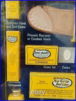 Antique Dr. Scholls Counter Top Advertising Store Display Rare