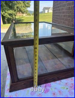 Antique General Store Oak Display Candy Case
