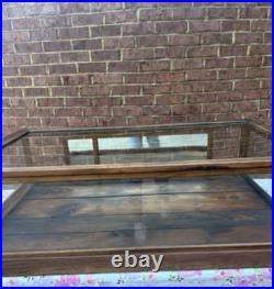 Antique General Store Oak Display Candy Case