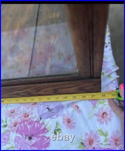 Antique General Store Oak Display Candy Case