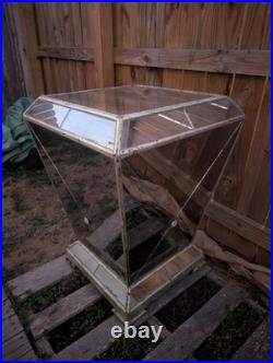 Antique Glass Mercantile Display Case Vintage Retail Store Counter Showcase