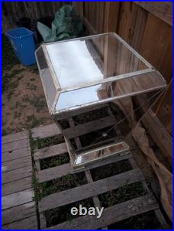 Antique Glass Mercantile Display Case Vintage Retail Store Counter Showcase