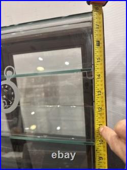 Antique Ingersoll Watch Wooden Countertop Glass Display Case General Store Sign