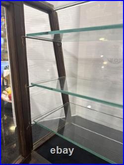 Antique Ingersoll Watch Wooden Countertop Glass Display Case General Store Sign