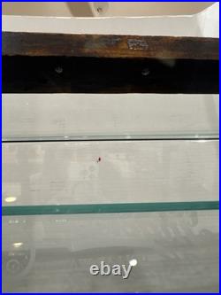Antique Ingersoll Watch Wooden Countertop Glass Display Case General Store Sign