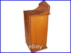 Antique Lamp Parts Oak Show Case Display Hardware Country Store