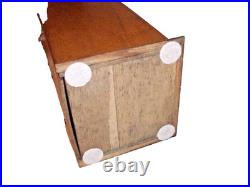 Antique Lamp Parts Oak Show Case Display Hardware Country Store