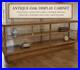 Antique-Mercantile-vintage-country-store-glass-display-case-cabinet-8ft-Oak-01-bxk