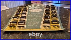 Antique Nu-Way Anti Rattler Window General Store Display Vintage