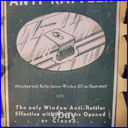 Antique Nu-Way Anti Rattler Window General Store Display Vintage