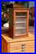 Antique-Store-Counter-Display-Case-Wood-shelf-apothecary-cabinet-Countertop-VTG-01-qo