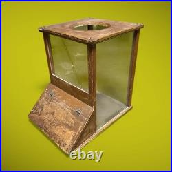 Antique Store Counter Display Peanut / Candy Dispenser Vintage Big! Abt 2.5ft