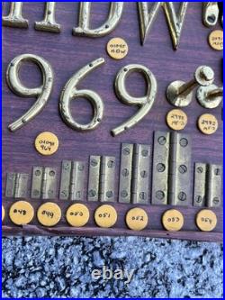Antique VTG 1930s 40s Slaymaker Lancaster PA Hardware Store Display Sign Sample