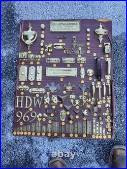 Antique VTG 1930s 40s Slaymaker Lancaster PA Hardware Store Display Sign Sample