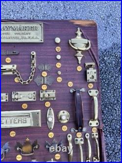 Antique VTG 1930s 40s Slaymaker Lancaster PA Hardware Store Display Sign Sample