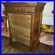 Antique-Vintage-Brighton-Garter-wood-Cabinet-Display-1900s-General-store-01-yf