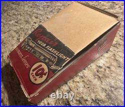 Antique Vintage Burgess Battery Flashlight Lens General Hardware Store Display