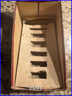 Antique Vintage Burgess Battery Flashlight Lens General Hardware Store Display