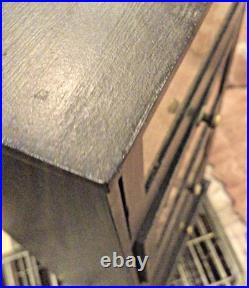 Antique Vintage GENERAL STORE SPICE COUNTER DISPLAY CABINET CHEST CASE 4 Drawer