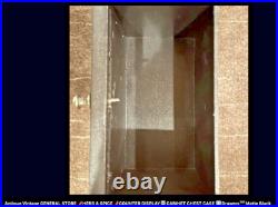 Antique Vintage GENERAL STORE SPICE COUNTER DISPLAY CABINET CHEST CASE 4 Drawer