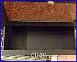 Antique Vintage GENERAL STORE SPICE COUNTER DISPLAY CABINET CHEST CASE 4 Drawer