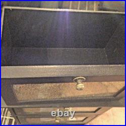 Antique Vintage GENERAL STORE SPICE COUNTER DISPLAY CABINET CHEST CASE 4 Drawer