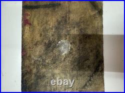 Antique Vintage Wooden Montgomery Ward And Co Chicago IL Sign