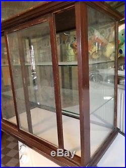 Antique rowntree chocolate shop display cabinet old vintage store industrial