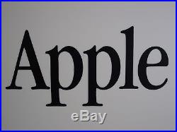 Apple Display Sign Vintage Rare Old Logo Collectible iPhone Eighties Unique