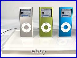 Apple Store Display iPod Nano 2nd Gen 5-Unit Acrylic Tray Dummy Set 2006 Vintage