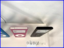Apple Store Display iPod Nano 2nd Gen 5-Unit Acrylic Tray Dummy Set 2006 Vintage