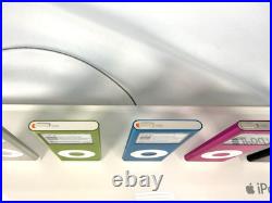 Apple Store Display iPod Nano 2nd Gen 5-Unit Acrylic Tray Dummy Set 2006 Vintage