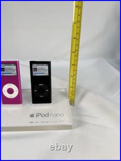 Apple Store Display iPod Nano 2nd Gen 5-Unit Acrylic Tray Dummy Set 2006 Vintage