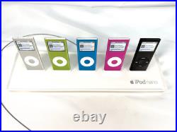 Apple Store Display iPod Nano 2nd Gen 5-Unit Acrylic Tray Dummy Set 2006 Vintage