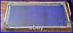 Art Deco Glass Tabletop Store Display Case counter top lidded box j. E. Shields