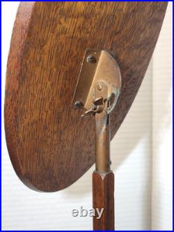 Arts & Crafts Oak Shoe Store Display Stand Antique Vintage 1910s Adjustable