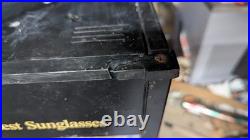 As-is Vintage Ray-Ban Sunglasses Retail Rotating Store Display Glass Case