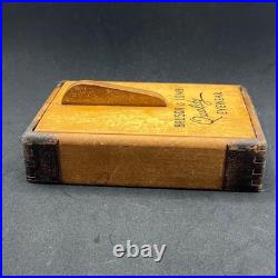 Bausch & Lomb Quality Eyewear Vintage Wood Counter Display Case Optometrist Box
