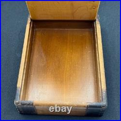 Bausch & Lomb Quality Eyewear Vintage Wood Counter Display Case Optometrist Box