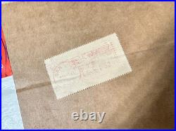 Beautiful Vintage 1963 Huge 34x94 Levi's Jeans Dept Store Display Poster Banner