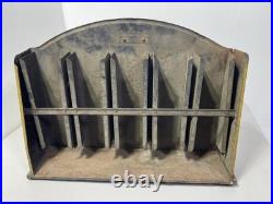 Buss Fuses Counter Top Store Display Vintage Tin Litho Advertising Rare Nice