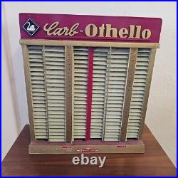 CARL OTHELLO SCHWAN STABILO GERMANY Vintage Antique Wood Display Case