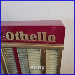 CARL OTHELLO SCHWAN STABILO GERMANY Vintage Antique Wood Display Case