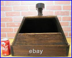CHERRY BLOSSOM BOOT POLISH Old Advertising Shoe Shine Stand Store Display Sign