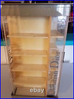 CHRISTIAN DIOR VINTAGE EYEWEAR DISPLAY Cabinet AUTHENTIC Turnable
