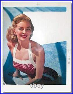 Calendar Girl Poster Store Display Image Sign Vintage 1958 Barbie Blonde NOS